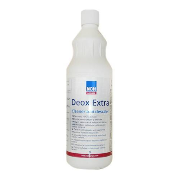 Υγρό καθαρισμού αλάτων για ΙΝΟΧ εναλλάκτες θερμότητας "DEOX EXTRA" 1L NCH