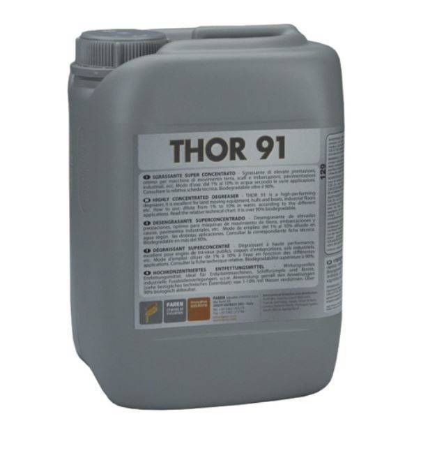 Υγρο Καθαριστικο Πλυστικων   Thor 91 5L Faren