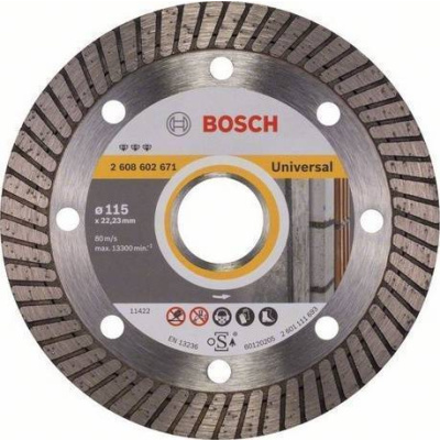 Τροχός Διαμαντέ Γενικής Χρήσης Laser 115 Universal Best Bosch