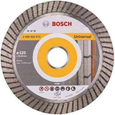 Τροχός Διαμαντέ Γενικής Χρήσης Laser 125 Universal Best Bosch