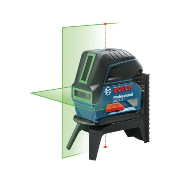Αλφάδι Laser Πράσινο Bosch 15M (+/- 0,2mm/M) Αυτορυθμιζόμενο Γραμμικό