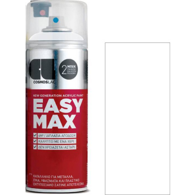 Σπρευ Χρωμα Λευκό             No800-400Ml Easy Max