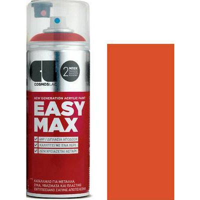 Σπρευ Χρωμα Πορτοκαλί         No831-400Ml Easy Max