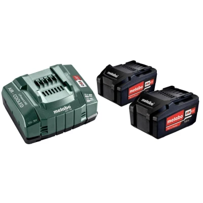 Metabo Φορτιστής Asc 55-18V+2 Μπαταρίες 18,0V-4,0Ah Li