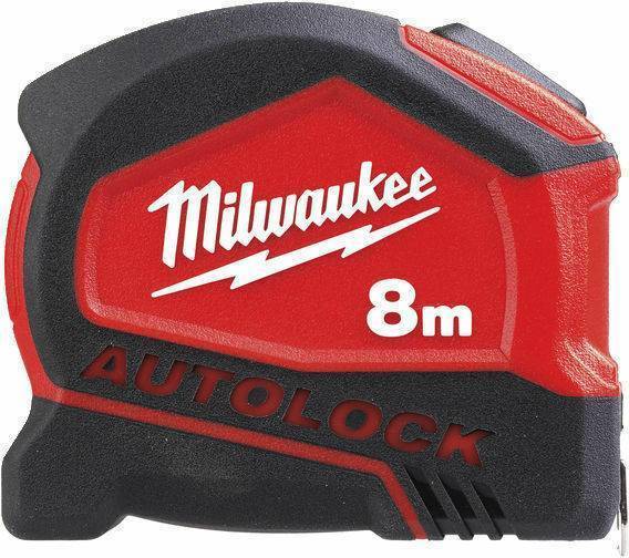 Μετροταινία Μεταλλική  8,0/25                 Autolock Milwaukee