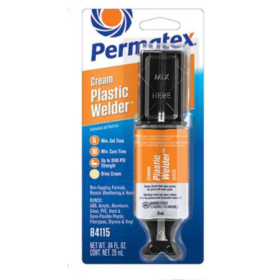 Κόλλα Epoxy πλαστικών 5min διαφανής  25ml Permatex
