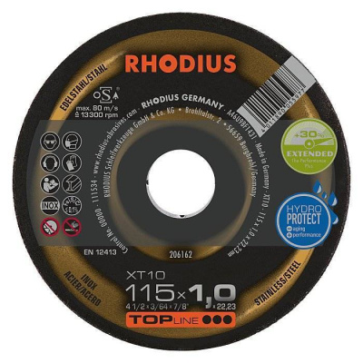 Τροχος Κοπης 115/1,0 Xt 10 Inox Top        Rhodius