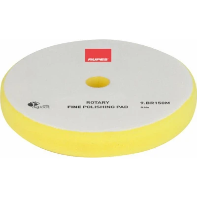 Τροχος Γυαλισμ Velcro Σπογγος Φ150 Κιτρινο Μαλακο Rotary